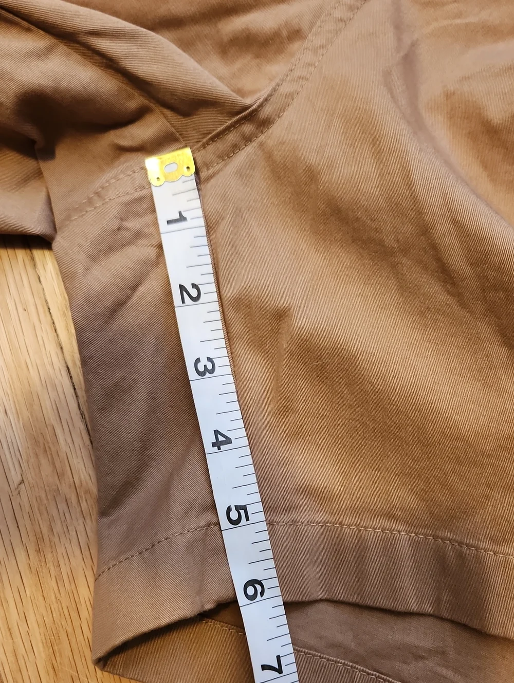 chubbies Men's Khaki Flat Front XXXL Shorts 5.5 Inseam BIG AND TALL